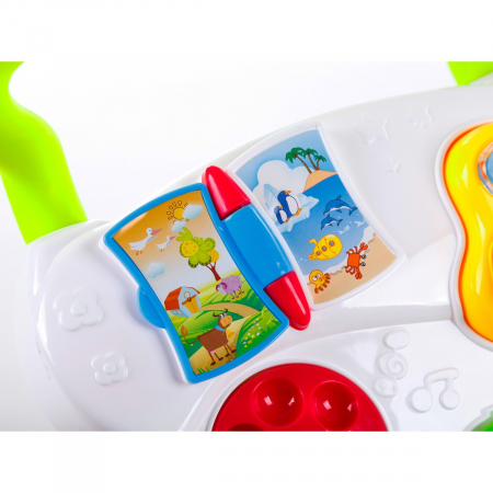 Masuta interactiva si Antepremergator cu jucarii detasabile, "Children Musical Walker" [8]