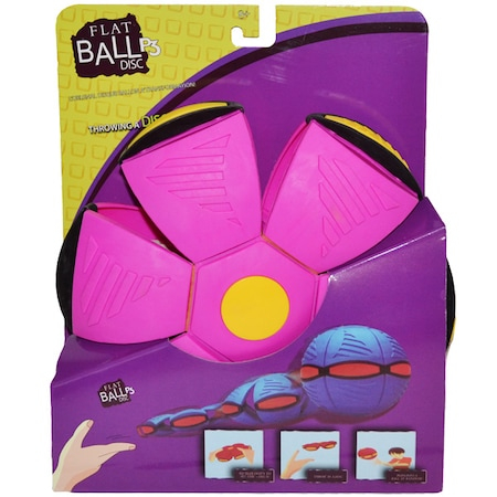 Jucarii interactive - Minge Flat Ball, cu lumini