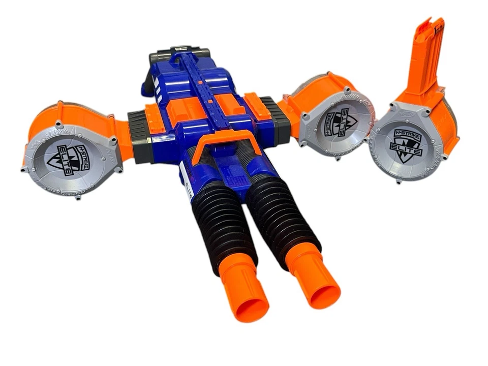 Mitraliera Motorizata Uriasa de Lupta  de jucarie Nerf Blaster Rhino-Strike ,  86 x 41 x 15 CM [11]