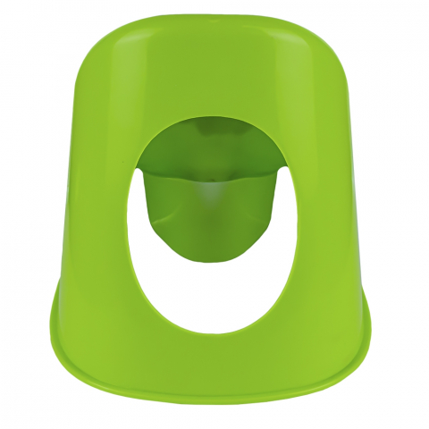 Olita pentru copii  Smart Baby, margini rotunjite si vas detasabil,  Verde deschis  / Alb , 37x27.5x28 Cm [4]