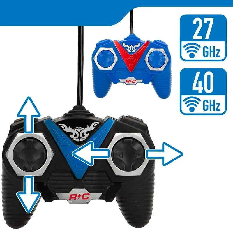 Pachet de 2 Mașini de Poliție și Tâlhari Radiocomandate 1:16  Speed ​​& Go Police and Robber [5]