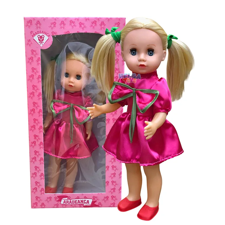Jucarii & jocuri - Papusa Aradeanca, Catalina, Blonda, 50 cm