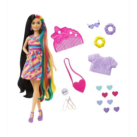 Papusa Barbie Totally Hair, bruneta [15]