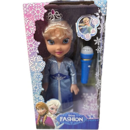 Papusi - Papusa Frozen Elsa cu Set Microfon Karaoke