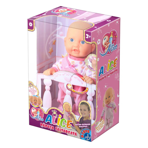 Jucarii interactive - Papusa Adorabila  Interactiva Alice Saltareata -Topaie de Bucurie si spune: Mama , Tata - Reclama TV