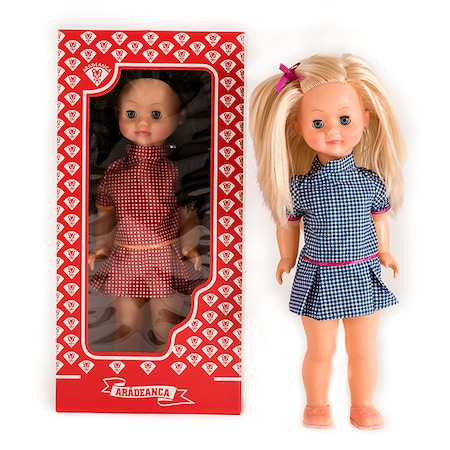 Jucarii & jocuri - Papusa Ioana - Made in Romania - 60 CM