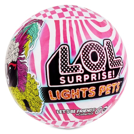 Papusi - Papusa L.O.L. Surprise! Lights Pets - Let's be friends!