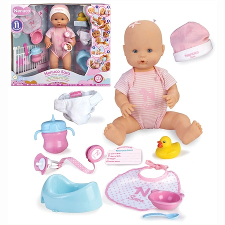 Papusi - Papusa Nenuco Sara, 11 functii, cu accesorii