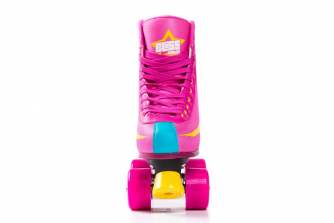 Patine cu Rotile  pentru Fetite , Linie Moderna  ,, Star " Culoare Roz /Pink [4]