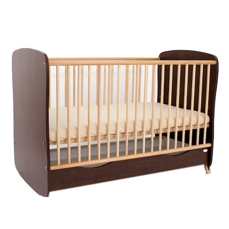 Patut bebe - Patut din lemn Rzv cu leganare 120x60 cm Venghe