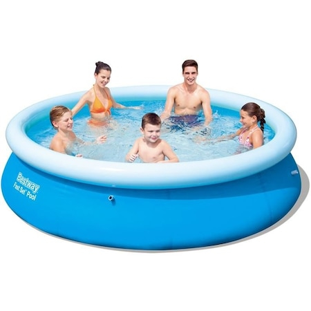 Piscina pentru  intreaga Familie  Bestway® Family  , Dimensiune 305 x 76 Cm, Strat Triplex PVC Foarte Rezistent [1]
