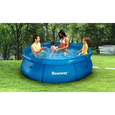 Mobila gradina & terasa - Piscina Familie gonflabila ,886 Litri,Instalare Rapida, forma rotunda , culoare albastru,material rezistent , dimensiune 183x51 cm, calitate garantata Intex