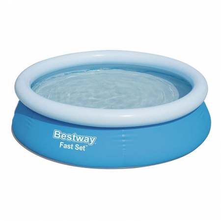 Mobila gradina & terasa - Piscina gonflabila, Bestway Fast Set, 183 x 51 cm, 940 l, cu kit reparatie