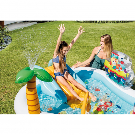 Piscina gonflabila Intex - Fishing Fun, 218 x 188 x 99 cm [4]