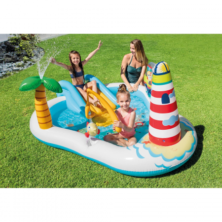 Piscina gonflabila Intex - Fishing Fun, 218 x 188 x 99 cm [6]