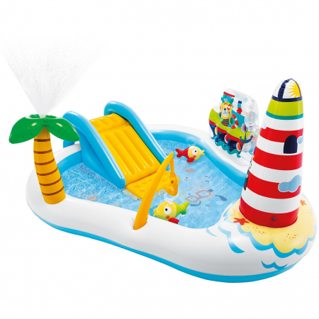 Piscina gonflabila Intex - Fishing Fun, 218 x 188 x 99 cm [0]