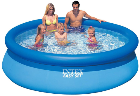 Piscina  Mare Gonflabila Intex pentru intreaga Familie, Dimensiuni 306×76 cm, 3.900 Litri, Easy Set 28120NP [5]