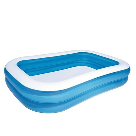 Mobila gradina & terasa - Piscina gonflabila JRH, 201 x 150 x 51 cm, 2 inele family pool XXL