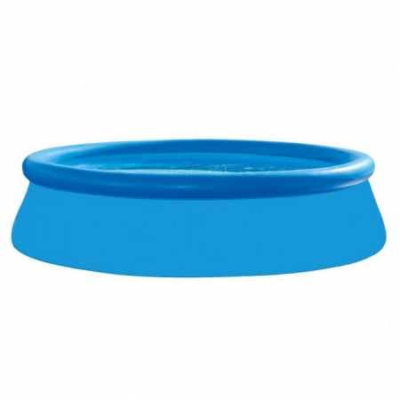 Mobila gradina & terasa - Piscina gonflabila SOLTOY® rotunda, bazin XXL 244 x 61 cm, ideala pentru familie, material PVC rezistent