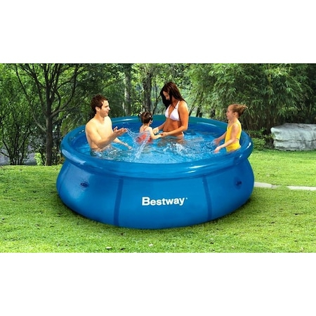 Piscina pentru familie Family Time, 3 straturi, instalare usora, material rezistent, dimensiune 244 X 66 CM, culoare albastru, capacitate de 2300 Litri [0]