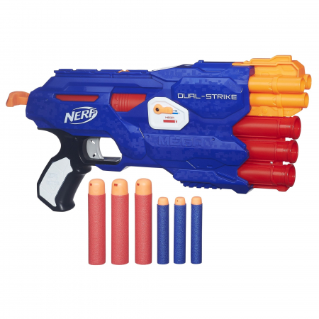 Jucarii, Copii & Bebe - Pistol de jucarie Nerf Elite Blaster Dual-Strike