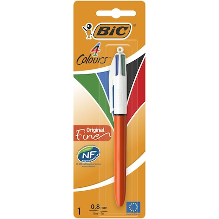 Pixuri - Pix BIC 4 COLOR fine, blister