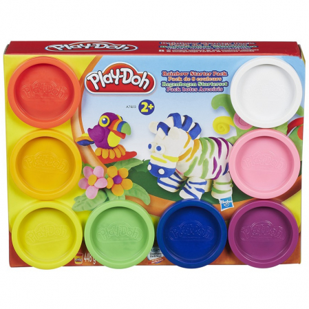 Pasta, lut si nisip modelabil - Plastilina Play-Doh Pachet Super Color