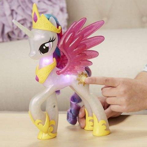 Figurina stralucitoare Printesa Celestia, My Little Pony - Figurina Electronica  Stralucitoare cu Muzica si Lumini [2]