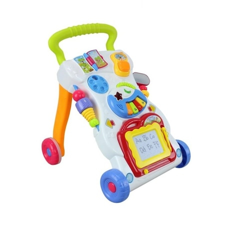 Carucioare si articole transport - Premergator Copii cu Centru de Activitati Muzical, Alb