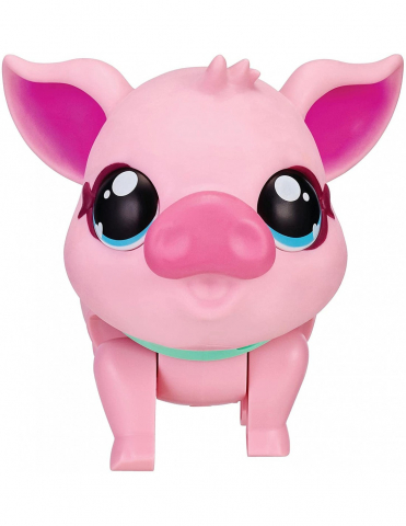 Purcelus Interactiv Lucky The Piggy  cu 25 Sunete si Reactii  Amuzante,  Live Pets My Pets Piggly - Giochi Preziosi [10]