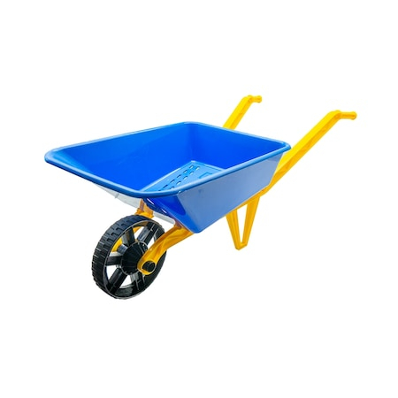Jucarii de tras/impins - Roaba pentru copi Albastra, 70 cm