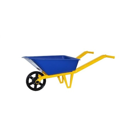 Jucarii pentru plaja si nisip - Roaba de jucarie 69 cm, Albastra