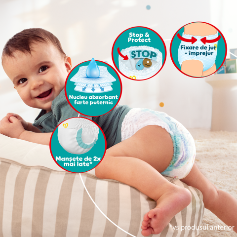 Scutece chilotel PAMPERS Active Baby Pants XXL Box nr 7, 15 kg+, 114 buc [1]