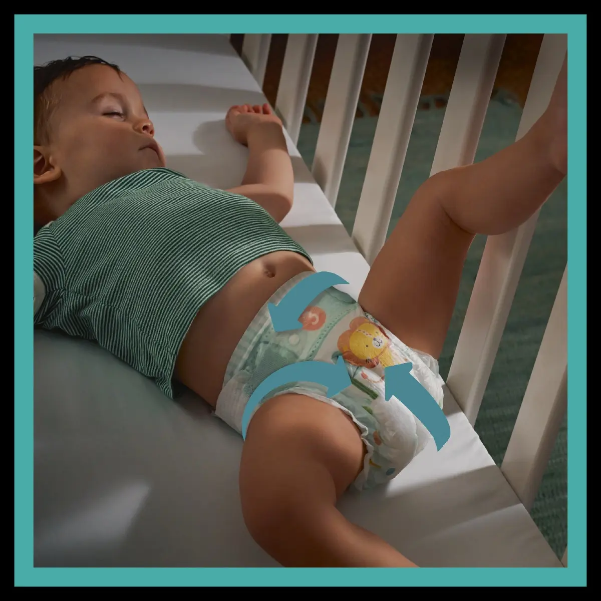 Scutece  Pampers Active Baby pentru Nou  Nascuti, Ultra Protection, 2-5 kg Marimea 1, 43 bucati, Testat Dermatologic [7]