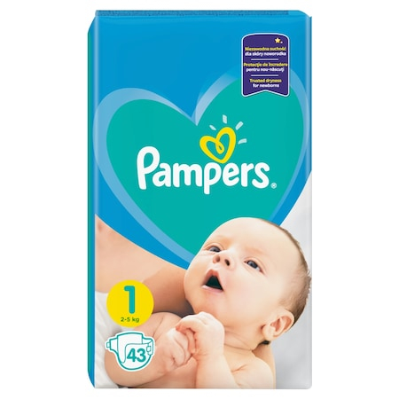 Scutece si chilotei - Scutece Pampers Active Baby Giant Pack Marimea 2, Nou Nascut, 4 -8 kg, 96 buc