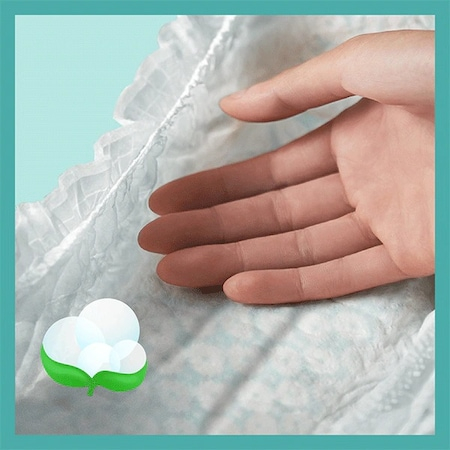 Scutece Pampers Active Baby Numarul 7, pentru 15+ kg, cantitate 44 buc cu strat interior cu Micro-perle, absorbtia rapida a lichidului [2]