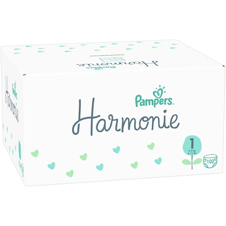 Scutece Pampers Fabricate din Bumbac și Ingrediente pe bază de Plante, Harmonie XXL Box, Marimea 3, 6-10 kg, 180 buc [1]