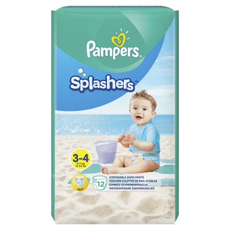 Jucarii, Copii & Bebe - Scutece Pampers Midi pentru inot, marimea 3, 12 bucati EVO