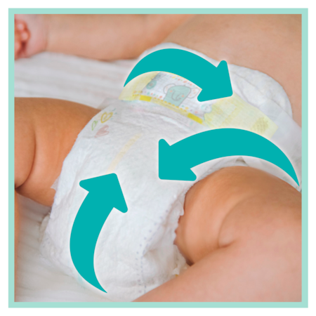 Scutece Pampers Premium Care Jumbo Pack Marimea 2, Nou Nascut, 4-8 kg, 94 buc [4]