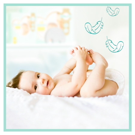 Scutece Pampers Premium Care Jumbo Pack Marimea 2, Nou Nascut, 4-8 kg, 94 buc [2]