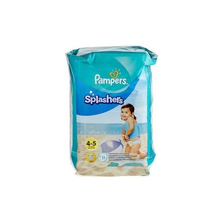 Scutece si chilotei - Scutece Pampers Splashers nr. 4-5, 9-15 kg, 11 buc