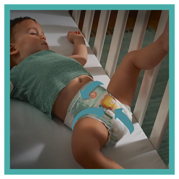 Scutece Pampers pentru copii Active Baby Mega Box Marimea 4  pentru 9 -14kg, 132 bucati / Bax - Testat Dermatologic [2]
