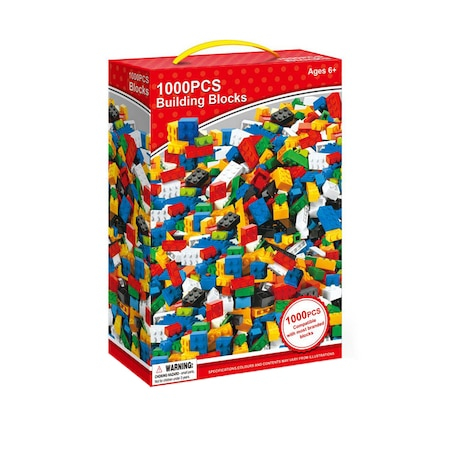 Seturi de constructie - Set 1000 de piese de construit compatibile LEGO pentru copii