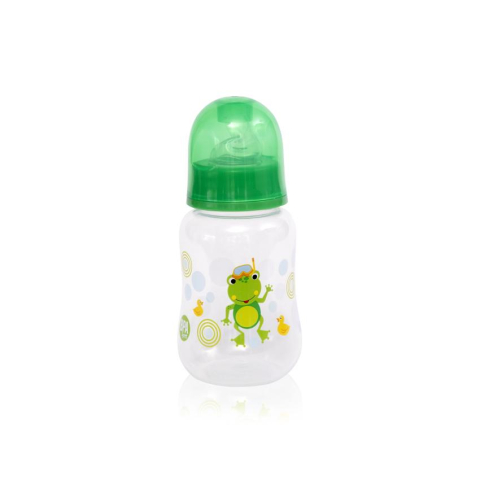 Set 3 x Biberoane  pentru  Baieti ,  Gradate,  Ergonomice Lorelli Baby Care Easy Grip Feeding Bottle, Tetina din Silicon, BPA Free, Capacitate: 125 ml, Multicolor [2]