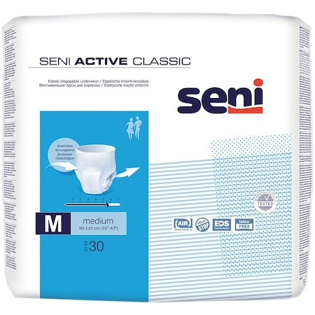 Ingrijire personala & Cosmetice - Set 30 scutece tip chilot, Seni, nr. 2, 80 - 110 cm