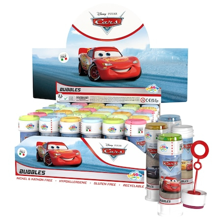 Set 36 tuburi baloane de sapun Cars, Bubble World, 36 x 60 ml [1]