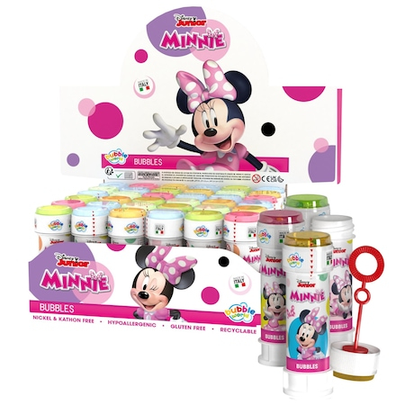 Set 36 tuburi baloane de sapun Minnie Mouse, Bubble World, 60 ml [1]