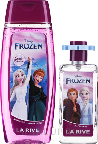 Parfum  pentru Copii - Set Cadou  pentru Fetite   Frozen II:   Parfum  +  Gel de dus & Sampon 2 in 1