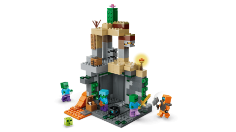 Set  de Construcție LEGO Minecraft 21287 – Zombie Dungeon - Temniță Modulară cu 4 Figurine incluse - 8+ ani, 248 piese [3]