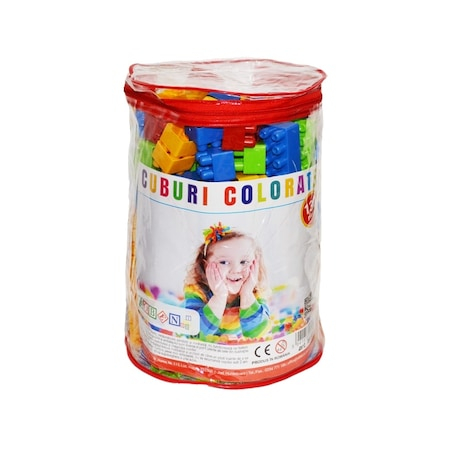 Seturi de constructie - Set cuburi 130 piese, 7toys